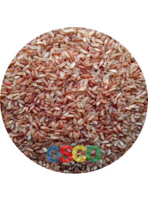 আমন লাল চাল হাফ ফাইবার ২৫ কেজি (Natural Amon Brown Rice Half Fiber 25 kg)